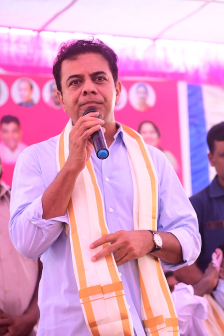 Revanth Reddy mortgaged Telangana interests to his ‘guru’: KTR