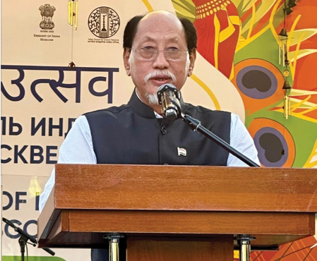 <div>Nagaland showcases economic, cultural potential at ‘Bharat Utsav 2025’ in Moscow: Officials</div>