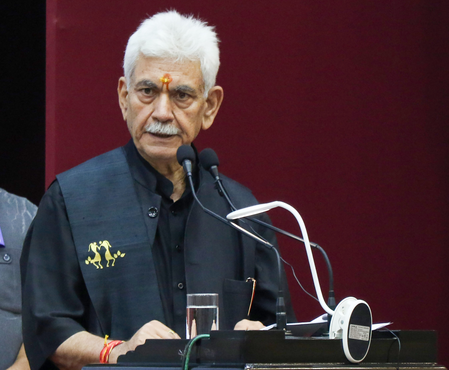 <div>Peace will be established by destroying entire terror machinery, says J&K L-G</div>