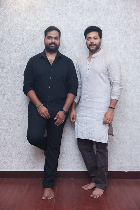 <div>Blown away by the script of Ravi Mohan’s film ‘Bro Code’, says director Sakthivel</div>