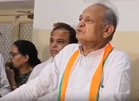 Gehlot terms Dhankhar’s resignation ‘suspicious’, hints at RSS-BJP political ploy