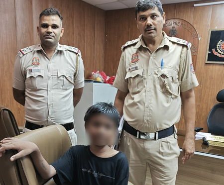 Delhi Police reunites missing boy with family under ‘Operation Milaap’