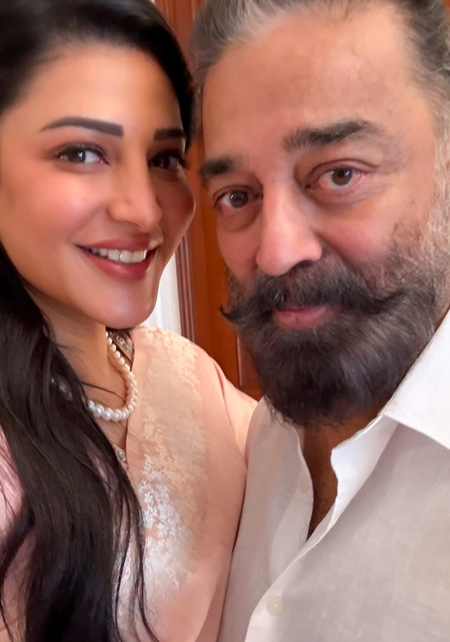 Shruti Haasan is proud of ‘appa’ Kamal Haasan always