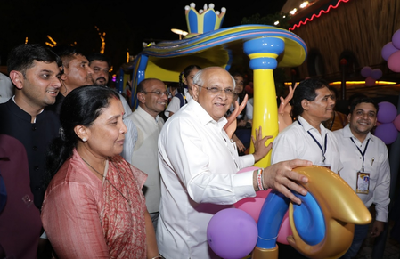 Gujarat CM Bhupendra Patel inaugurates revamped Bal Vatika at Ahmedabad’s Kankaria lakefront