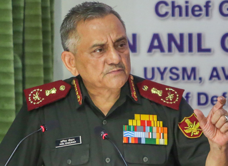 ‘Kargil War fallen heros are guiding light of our forces’: CDS Anil Chauhan