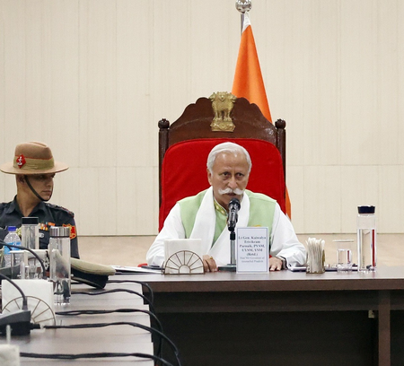 <div>Arunachal Guv reviews law and order situation in state’s sensitive districts</div>