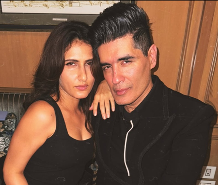 Fatima Sana Shaikh stuffs her mouth with 2 plates of Rabdi during a fun night with Manish Malhotra