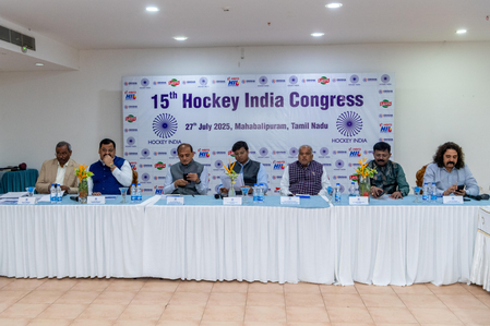 Hockey India hosts 15th Congress, unveils nationwide festival and grants for 100-year celebration