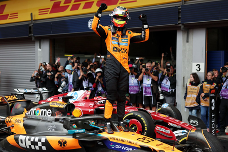 Formula 1: Oscar Piastri extends title lead with win at rain-hit Belgian GP