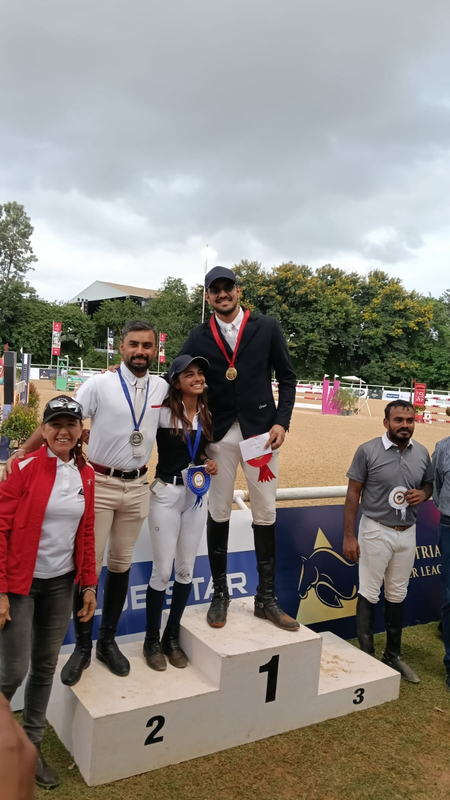ARC’s Yash Nensee, Stasya Pandya shine in Equestrian Premier League Show 2025