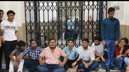 TMC’s student wing protests at Calcutta varsity, demands rescheduling of UG exams