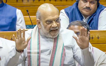 Whom do you want to save?, HM Shah hits out at P Chidambaram’s ‘homegrown terrorists’ remark 