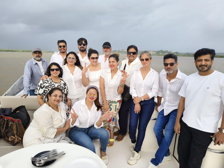 South Indian film celebrities from the nineties have a fun-filled reunion at Goa!