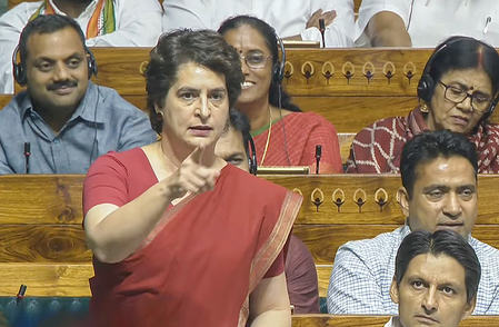 Under HM Shah the Pahalgam terror attack happened, but where is accountability: Priyanka Gandhi