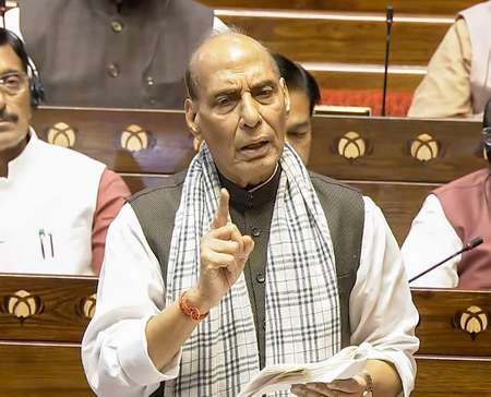 India is no longer a soft state: Rajnath Singh in Rajya Sabha