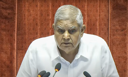 <div>‘Dhankhar begins exit from VP residence, Opposition leaders denied meetings’</div>