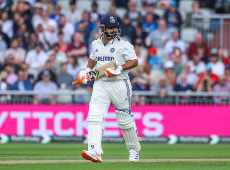 Pant ruled out of fifth Test with foot fracture; Jagadeesan named replacement