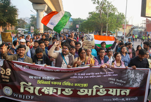 <div>RG Kar horror: Torch rally highlights CBI’s ‘failure’ on logical conclusion in larger conspiracy angle</div>