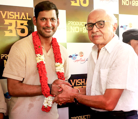 <div>Vishal begins shooting for director Ravi Arasu’s film in Chennai</div>