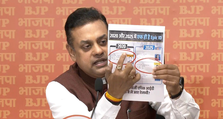 <div>Tejashwi voter ID row: BJP slams RJD, Congress for targeting ECI with ‘false’ narrative</div>