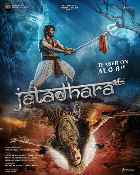 Sudheer Babu and Sonakshi Sinha don a fierce, never-seen-before avatar in first look poster of ‘Jatadhara’