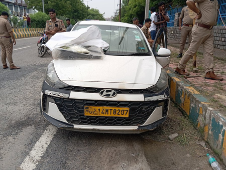 Two found dead in parked car in Noida, suffocation suspected