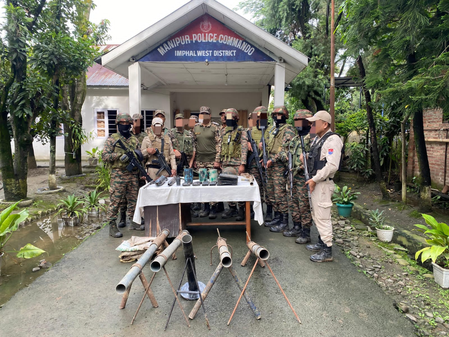 Manipur: 15 militants arrested; arms, cache of ammunition recovered