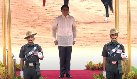 Philippines Prez accorded ceremonial welcome, calls India visit reaffirmation of strengthening ties