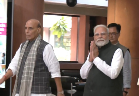 NDA parliamentary party meet: PM Modi felicitated for Op Sindoor success, key resolutions passed 