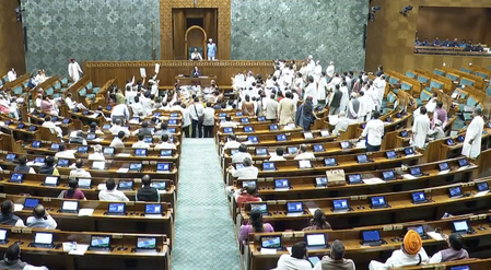 Lok Sabha adjourned till 2 pm amid uproar over electoral roll revision