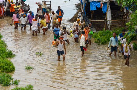 <div>Flood fury in Bihar’s Muzaffarpur, Saran; villages submerged, connectivity snapped</div>