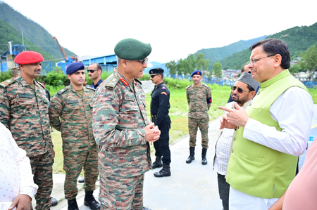 Centre, state agencies jointly conducting relief, rescue operations in disaster-hit Uttarkashi: CM Dhami