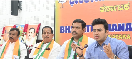 Bengaluru Metro now 2nd largest after Delhi; Cong leaders seek credit via publicity tours: Tejasvi Surya