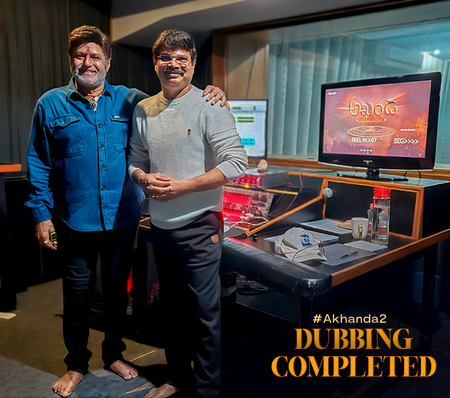 <div>Balakrishna completes dubbing for ‘Akhanda 2: Thandaavam’</div>