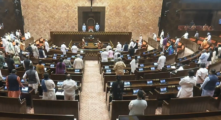Rajya Sabha adjourned till Monday amid Oppn uproar