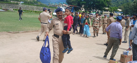 Uttarakhand flash floods: Rescue, relief operation underway in Harsil, Dharali