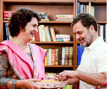 Symbol of love, trust and faith: Priyanka Gandhi extends wishes on Raksha Bandhan