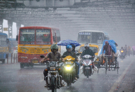 Heavy rain forecast for parts of Bengal till Aug 13