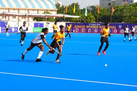 Jr Women Hockey Nationals: Haryana, Chhattisgarh, Jharkhand, U.P. reach semis