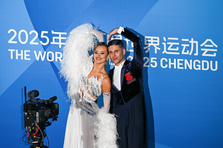 <div>The World Games 2025: Moldova’s Glukhov, Glazunova win standard dance gold</div>