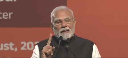 <div>PM Modi asserts India is fastest-growing major economy in the world, counters Trump’s ‘dead economy’ jibe (Ld)</div>