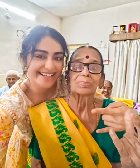 <div>Adah Sharma turns cinematographer for her Naani’s ‘sweet 16th birthday’</div>