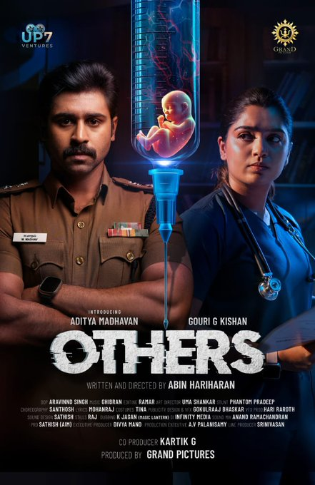 <div>First look of Gouri Kishan, Aditya Madhavan’s medical crime thriller ‘Others’ released</div>
