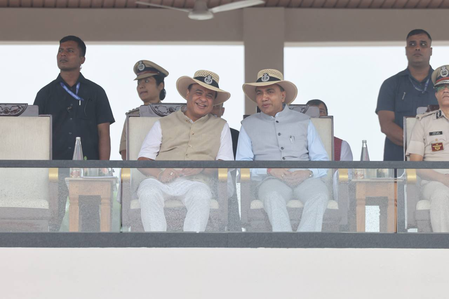 Assam trains 700 Goa Police recruits, CM Sarma calls it ‘national integration’