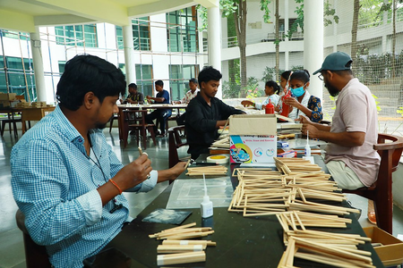 NID Ahmedabad crafts presidential I-Day invitation kit showcasing Eastern India’s artistic heritage