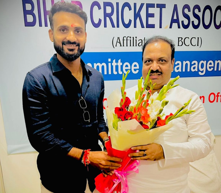 Akash Deep’s career is an inspiration for all young players, says BCA president Rakesh Tiwari