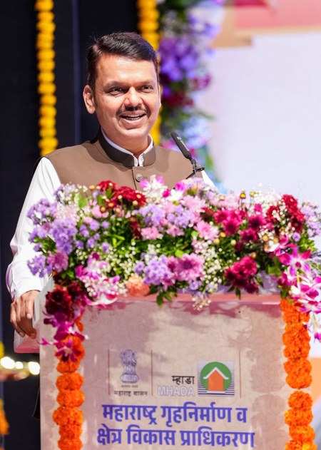 Chawl redevelopment project: Maha CM Fadnavis hands over 556 flats at Worli in Phase 1