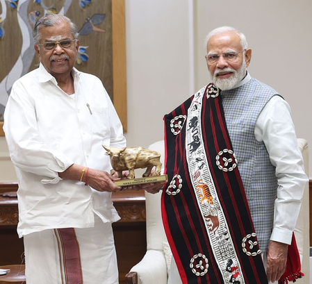 PM Modi condoles death of Nagaland Governor La. Ganesan