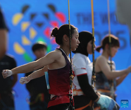 <div>World Games 2025: China, Indonesia split gold medals in debut four-lane speed climbing; Mexico’s Corral wins duathlon gold</div>