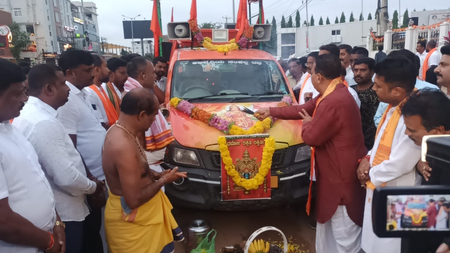 <div>Mass grave case: Karnataka BJP launches ‘Dharmasthala Chalo’ campaign</div>